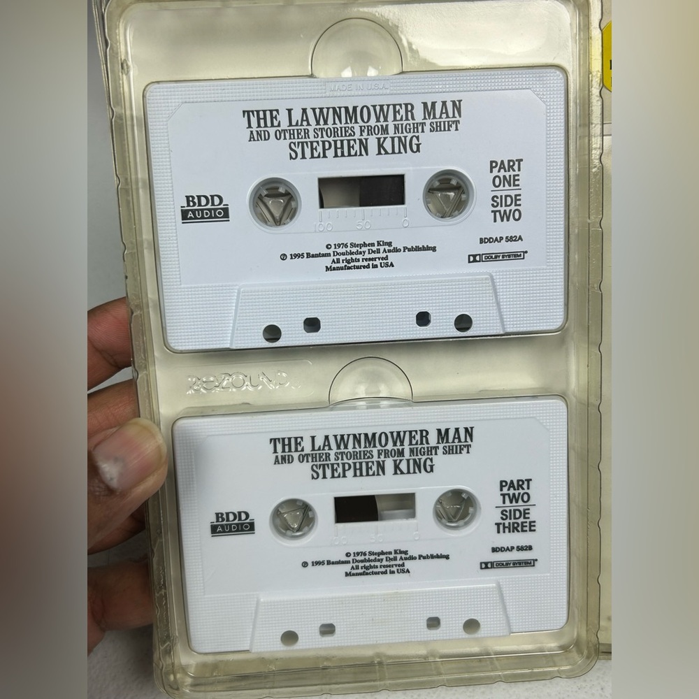 Stephen King The Lawnmower Man And Other Stories From The Night Shift Audiobook - Picture 5 of 6
